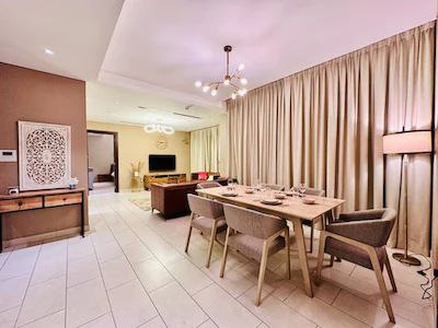 Green Community View | 2BR | Fully Furnished | Big Layout