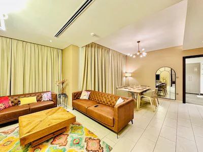 Green Community View | 2BR | Fully Furnished | Big Layout