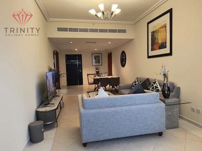 Vacant Now ( ReadyTo Move ) ! 2BHK Furnished ! Higher Floor ! Burj Khalifa View ! Parking Access