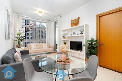 1BR Apartment in Iris Blue | Canal View