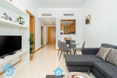 1BR Apartment in Iris Blue | Canal View