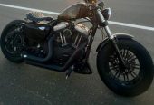 Harley 48 model 2017 bobber style, GCC