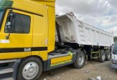 2 Truck with 2 trailers for sale