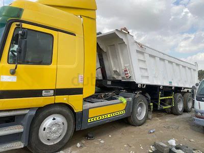 2 Truck with 2 trailers for sale