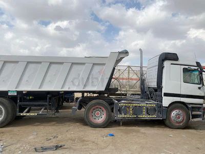 2 Truck with 2 trailers for sale