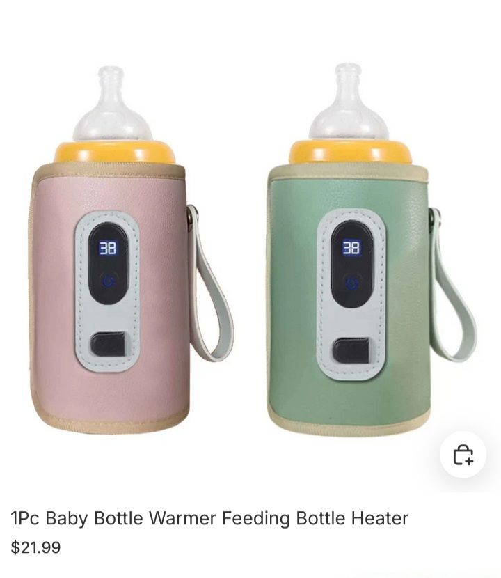 1 PC baby bottle warmer feeding bottle heater