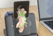 3-in-1 Foldable Fast Wireless Charger for Samsung Z Fold/Flip + Galaxy Watch + Buds”