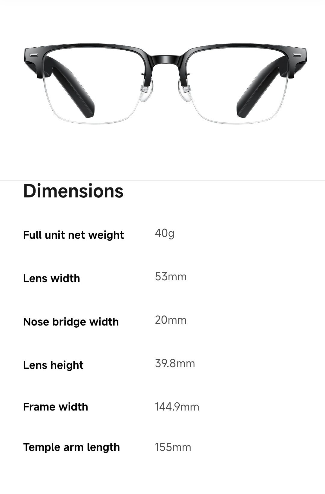 Xiaomi HD smart glasses