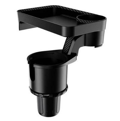 Multifunctional Car Cup Holder With Tray حامل أكواب متعدد الوظائف للسيارة مع صينية4