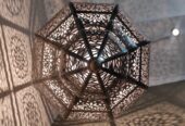 Handmade octagonal chandelier in Moroccan style – “Fouad”