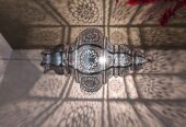Handmade octagonal chandelier in Moroccan style – “Fouad”