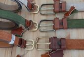 Genuine Leather Belt and wallet