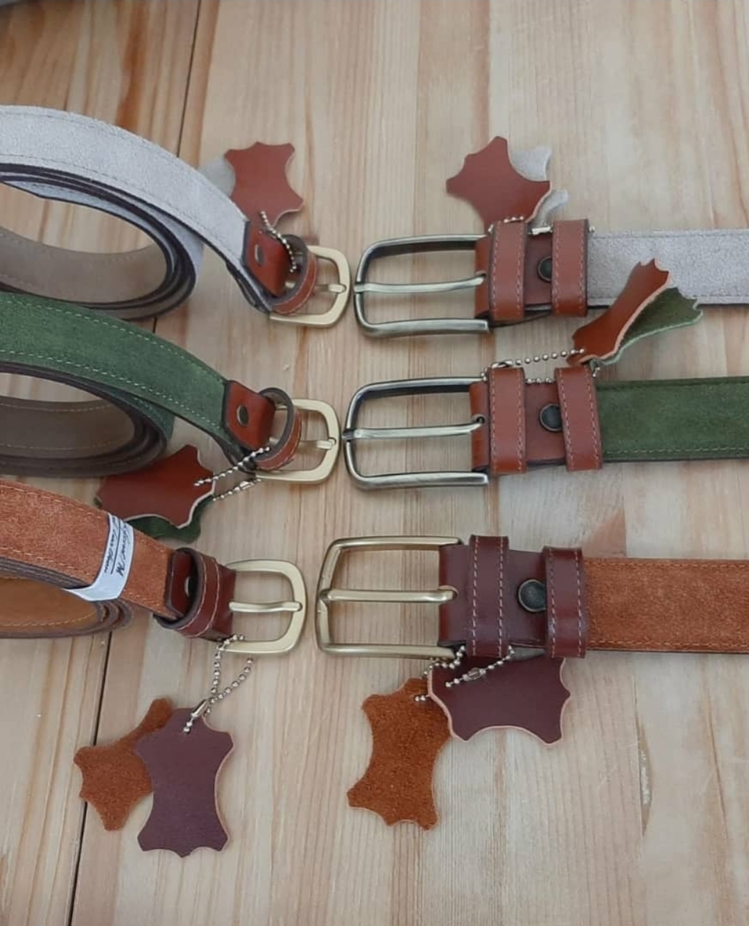 Genuine Leather Belt and wallet