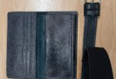 Genuine Leather Belt and wallet