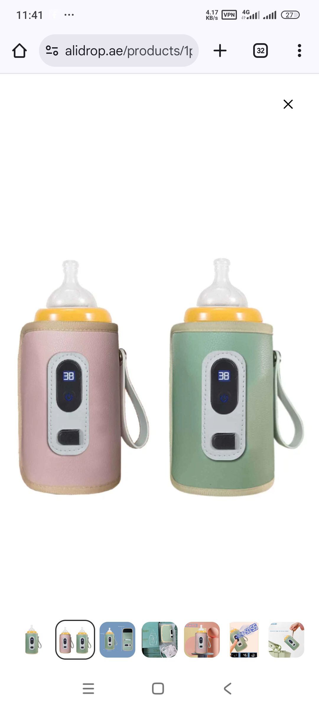 1Pc Baby Bottle Warmer Feeding Bottle Heater