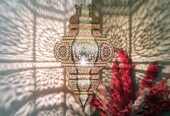 Handmade octagonal chandelier in Moroccan style – “Fouad”