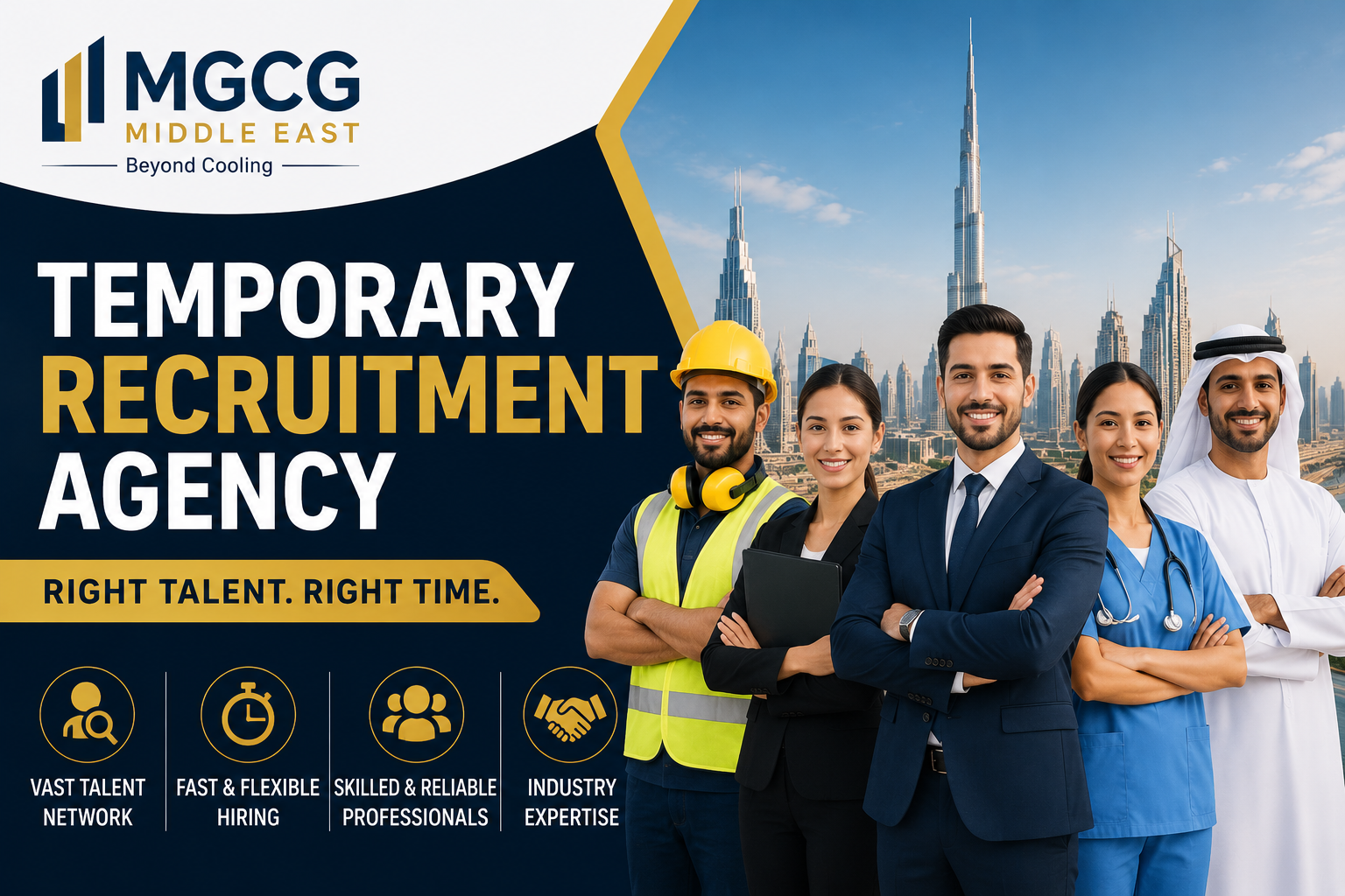 Temporary Recruitment Agency | MGCG Middle East