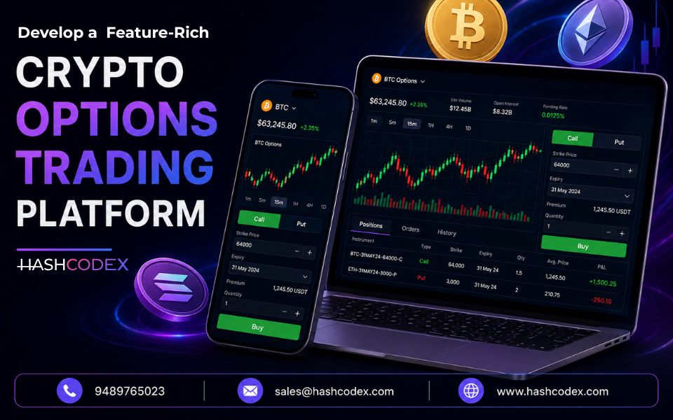 Partner with Crypto Options Development Experts to Reach Global Markets