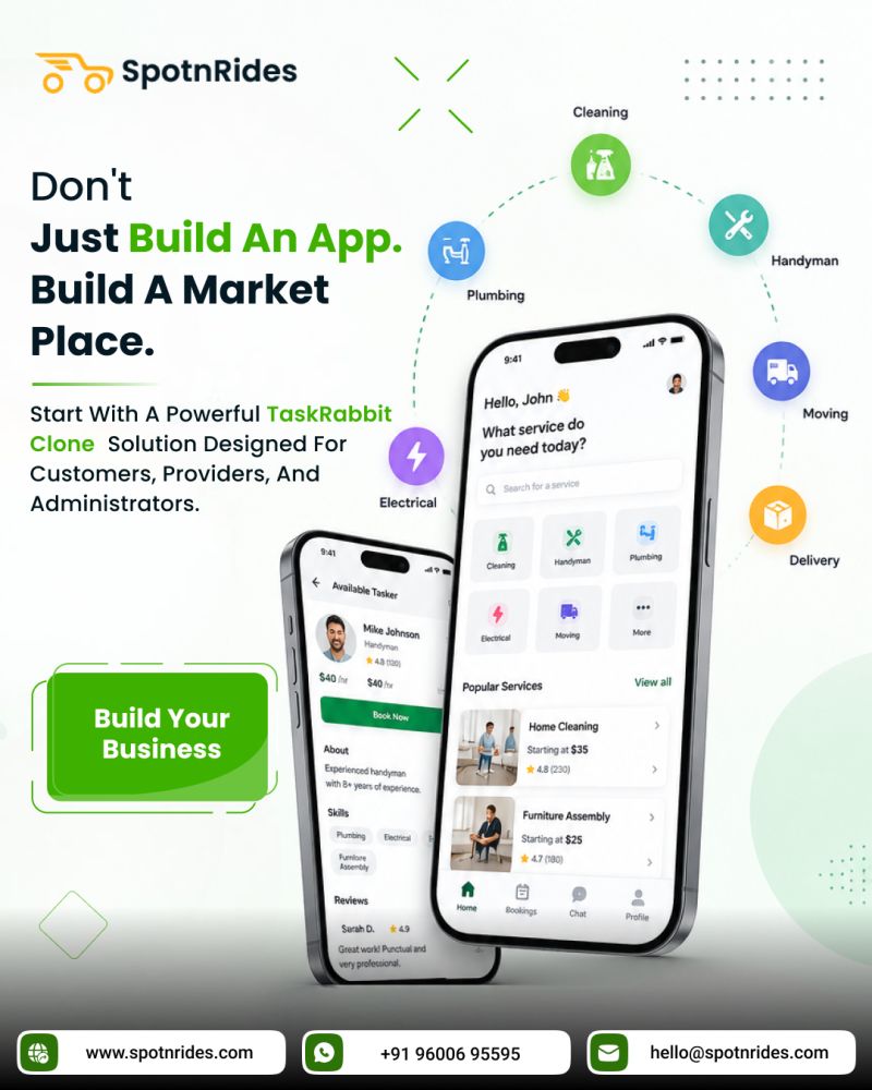 TaskRabbit Clone: Build a Smarter Home Service Marketplace