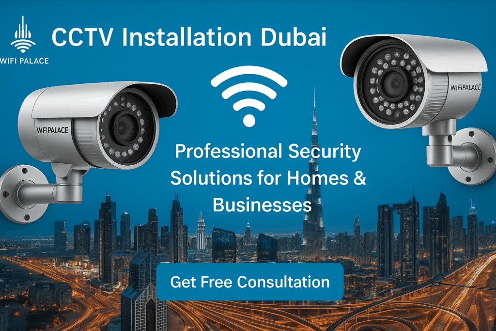 CCTV Installation Dubai & Security Systems Maintenance